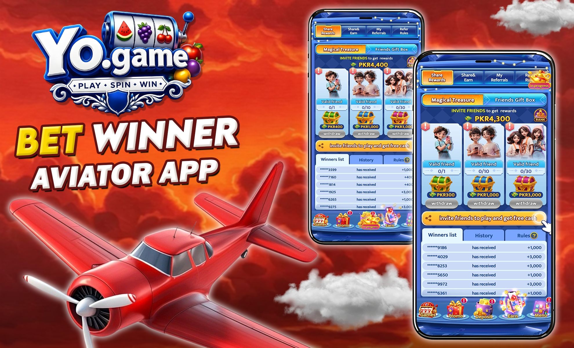 YoGame bonus wording